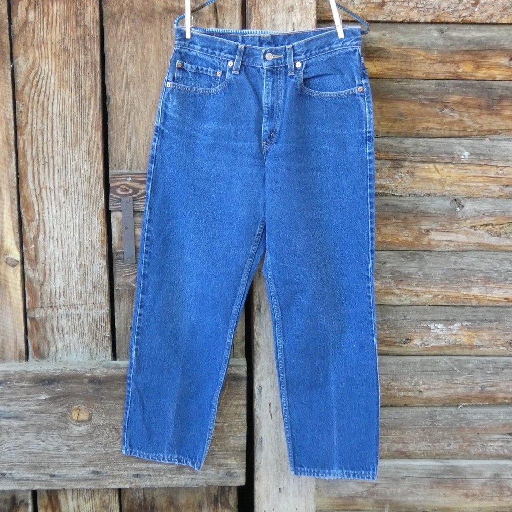 Levi's 550 high-waist jeans, ~90's-00's